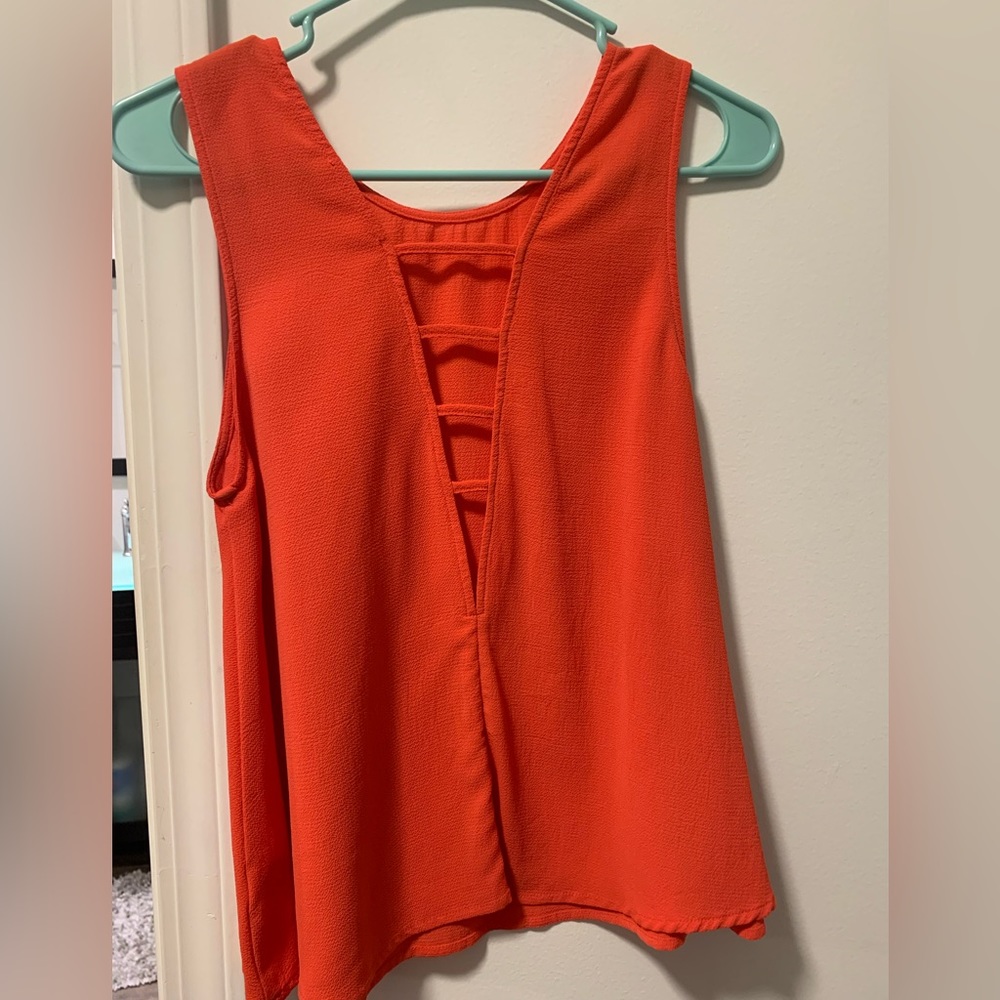 Orange boutique Clemson orange tank
